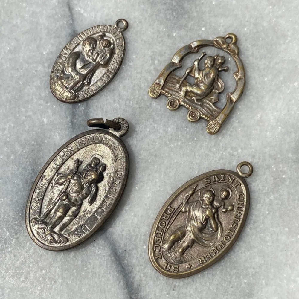 Vintage to Antique St. Christopher Lot